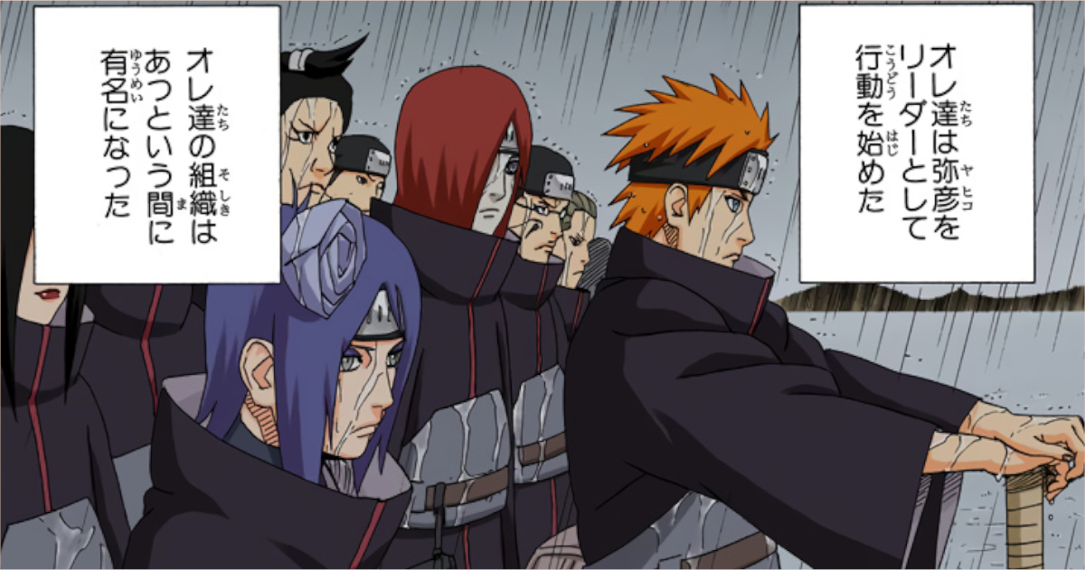 NARUTOの暁って何を目的にした組織だっけ？