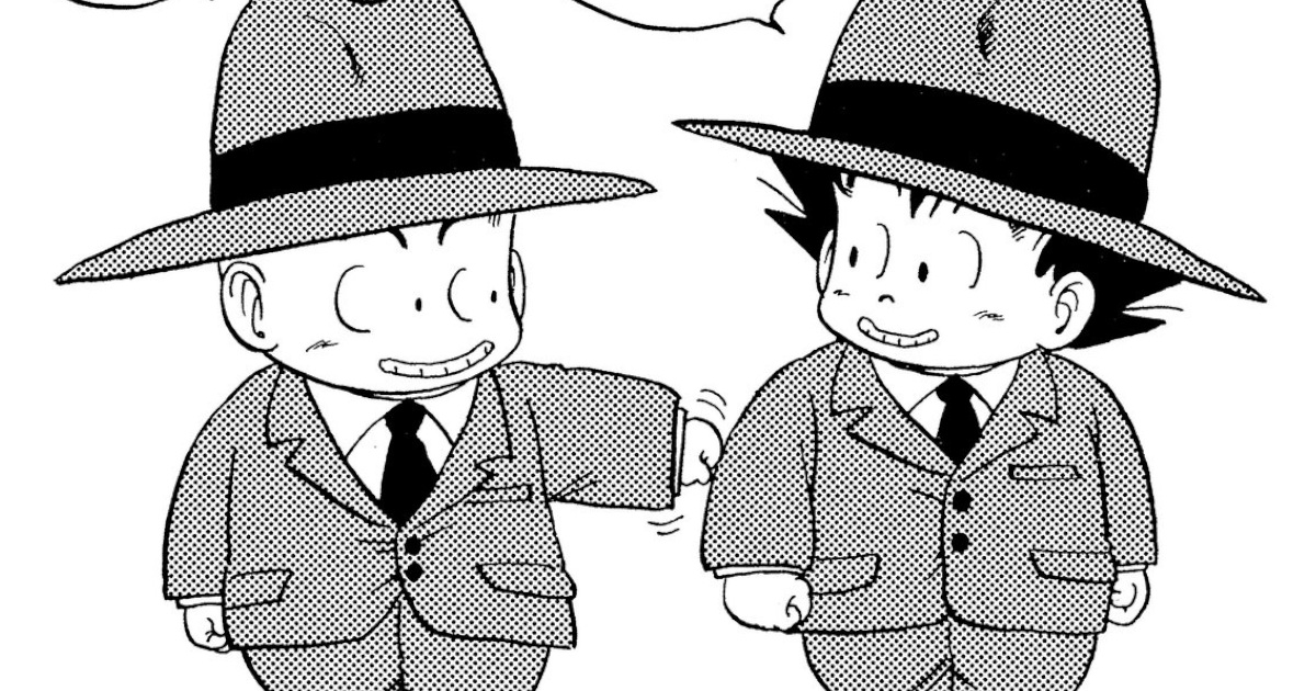 孫悟空とクリリン、どチビすぎる
