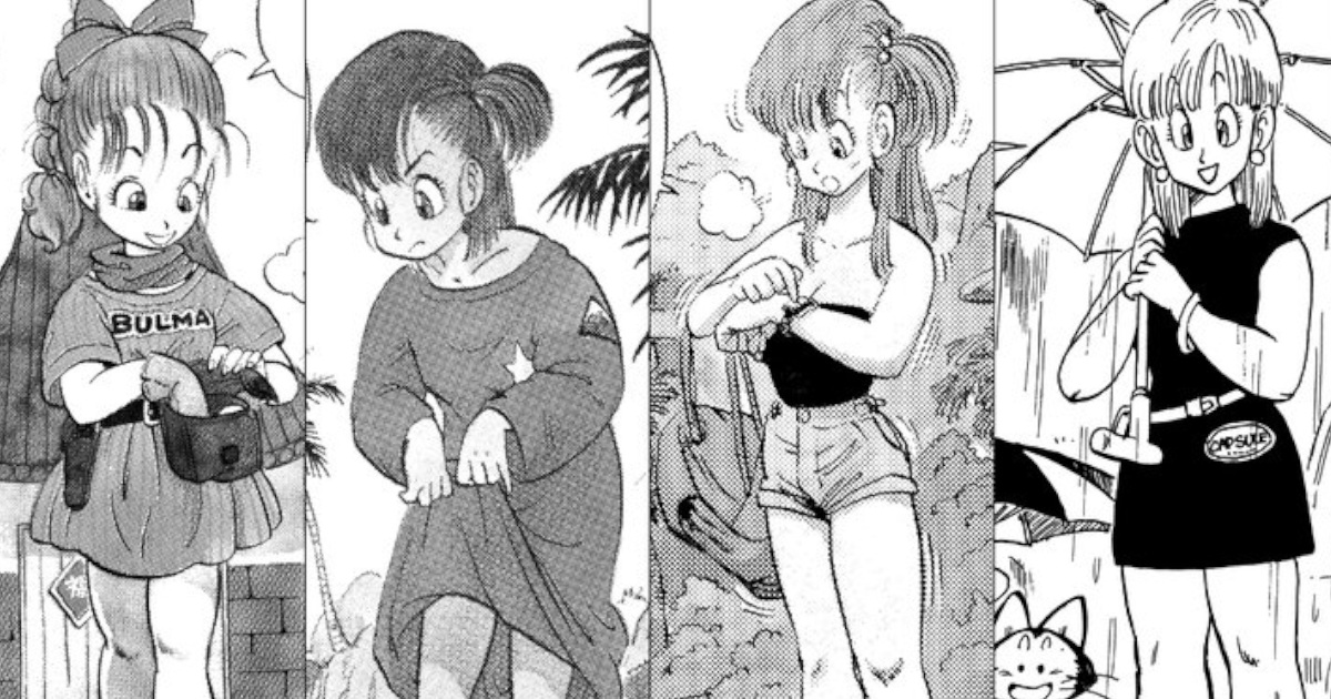 ドラゴンボールのブルマ、よく見るとあんまりかわいくない