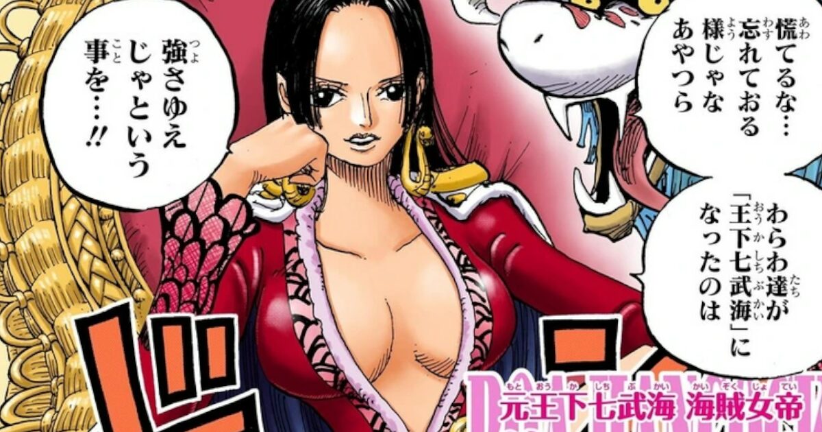 ボア・ハンコック(31)「強いから七武海になったし美しいから何をしようと許される」
