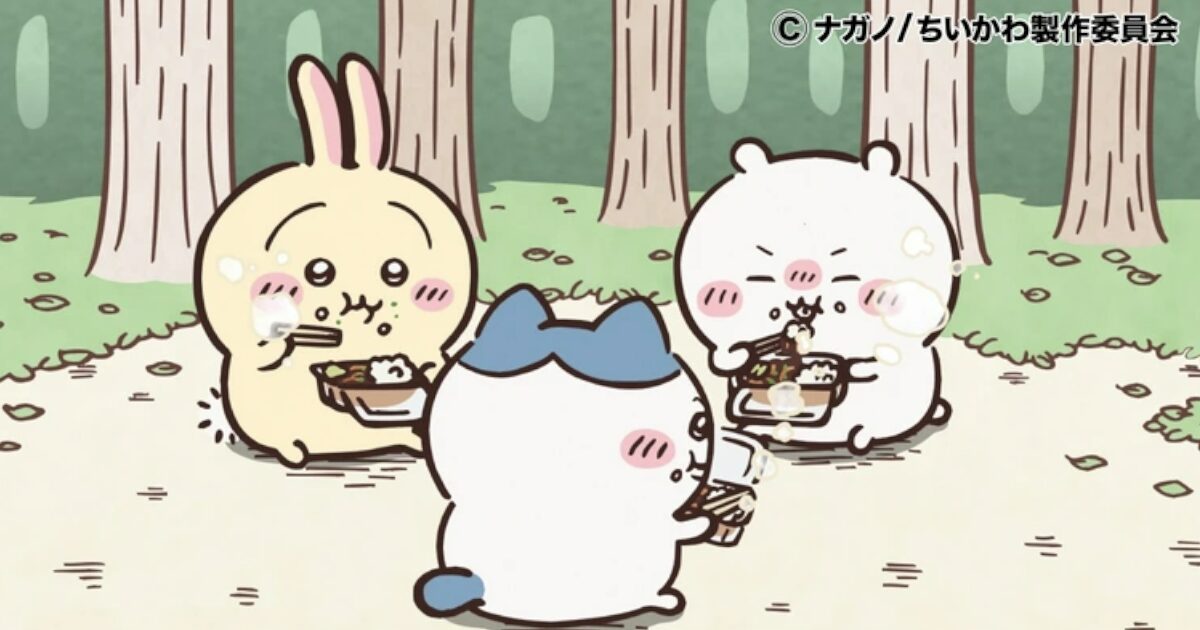 【画像】ちいかわ、焼きそばと白飯を一緒に食うガイジだった