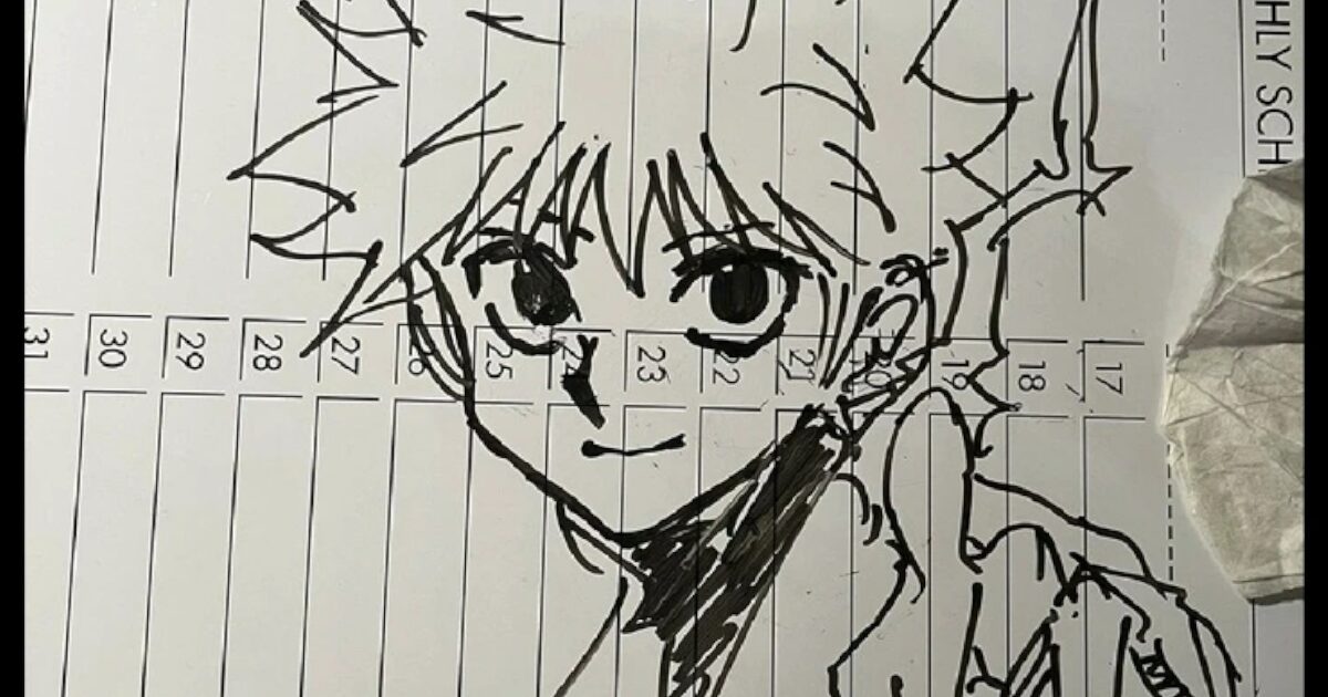 【速報】冨樫義博先生、14年ぶりにキルアを描く