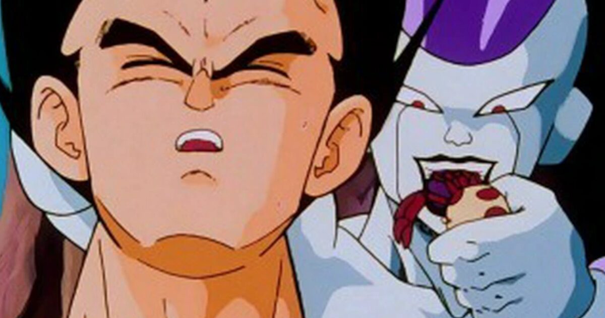 なぜドラゴンボールのアニメスタッフはフリーザに🦀を食べさせたんですか？