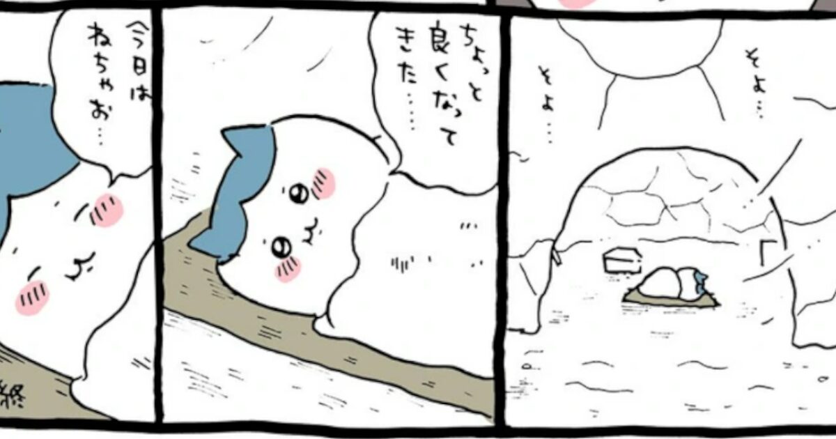 【悲報】ちいかわはマイホーム暮らしなのにハチワレが洞窟暮らしの理由