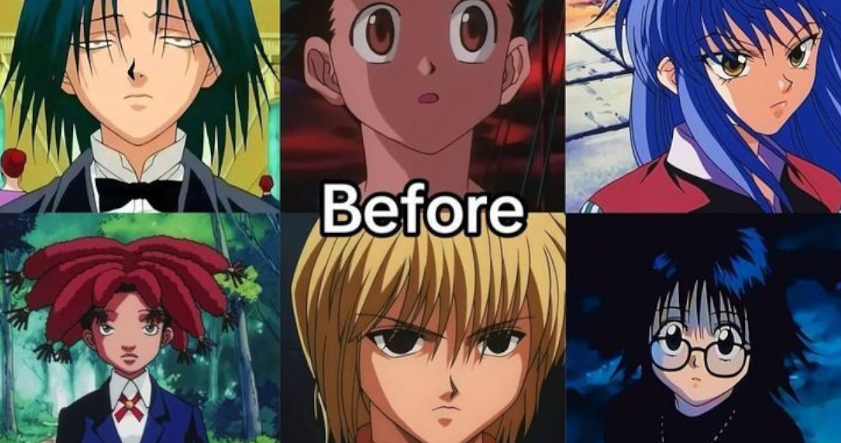 ハンターハンター、昔の方が女の子が可愛かった