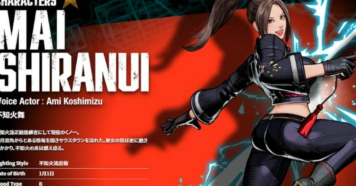 不知火舞（34）←こいつ最新作でもまだアンディと結婚してないってマジ？