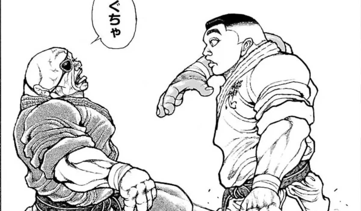 【画像】バキ最新話、愚地克巳が瞬殺されるw