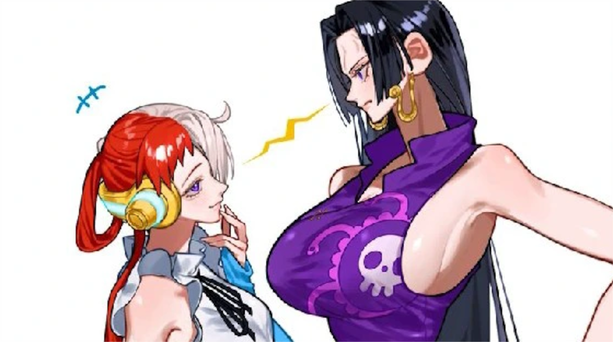 X民「ハンコックがウタにガチギレしてるイラストを描きましたｗ」→10万5000いいね