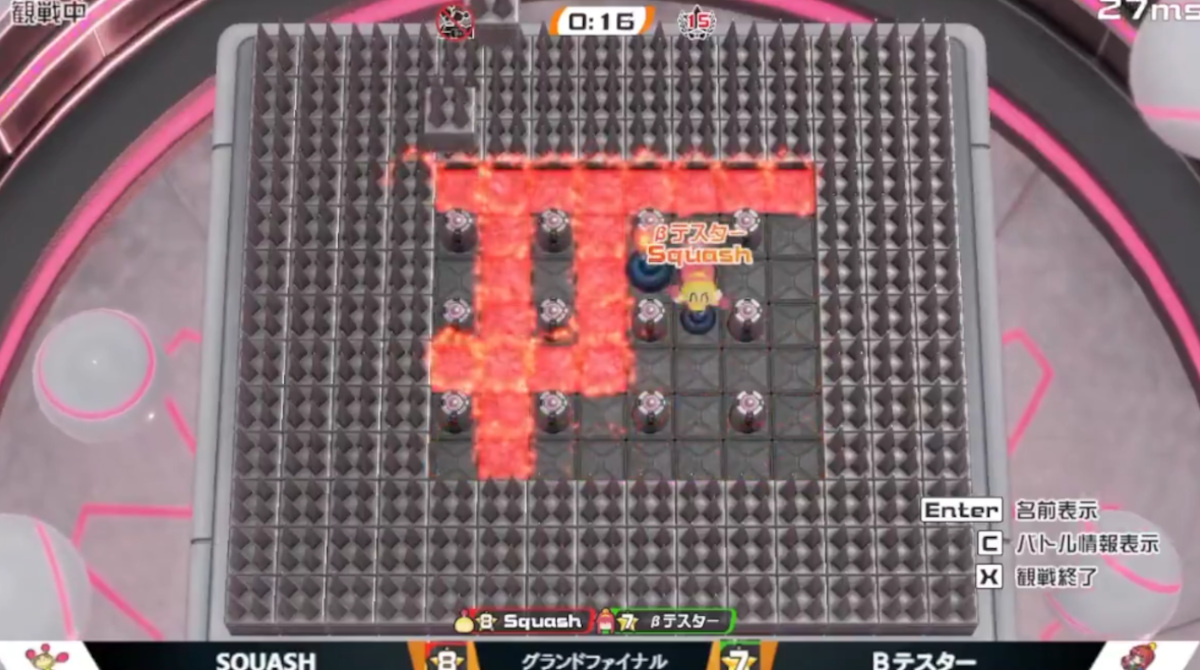 【動画】熟練者同士のボンバーマン対戦wwwwwww