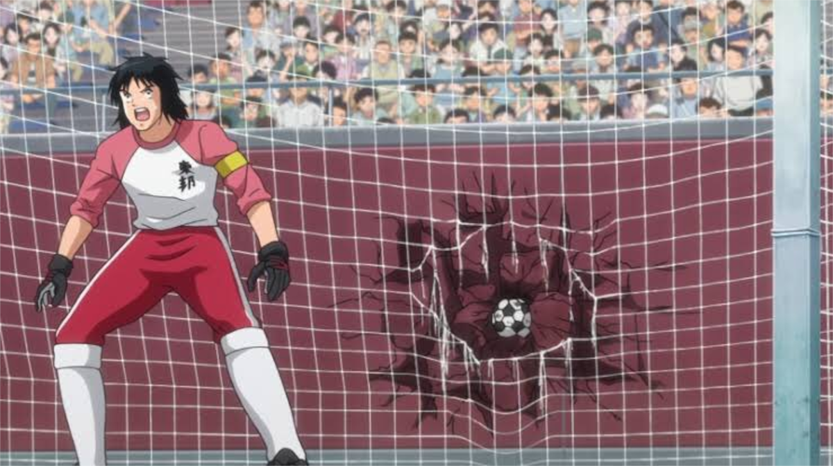 漫画でしか見ないシーン「⚽ネット突き破る」「🏀ゴールダンクで壊す」