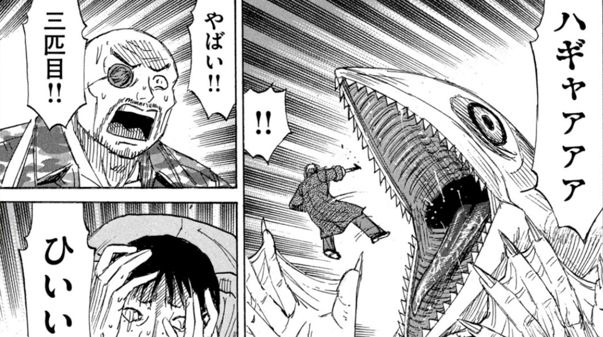 今週の彼岸島、アクションシーンが凄い