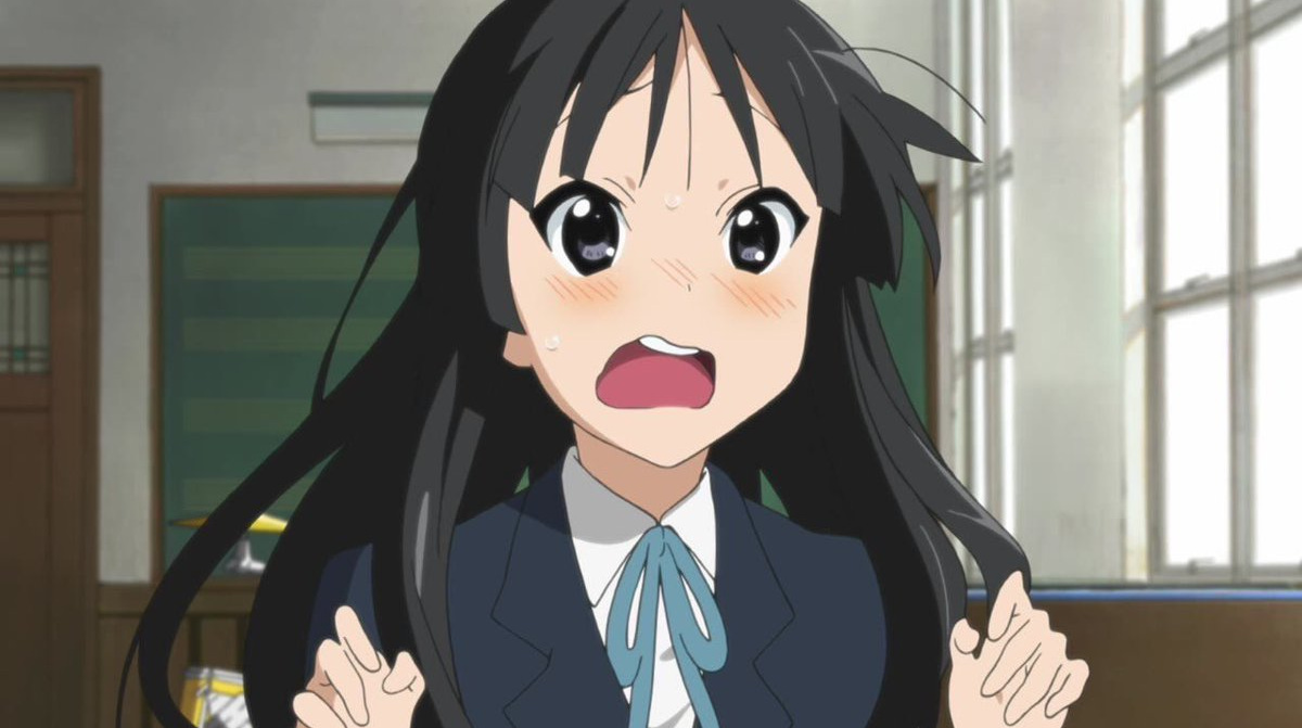 【画像】けいおんの秋山澪さん、変わり果てた姿で発見される