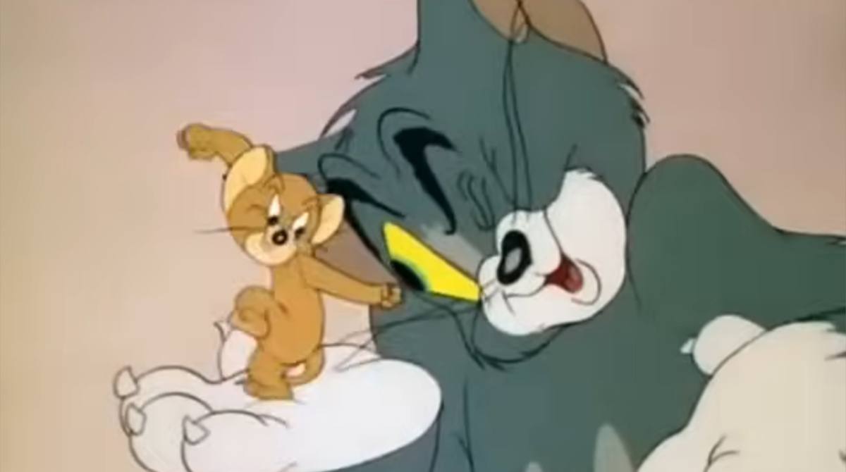 アニメ「トムとジェリー」、絶叫シーンだけで面白い
