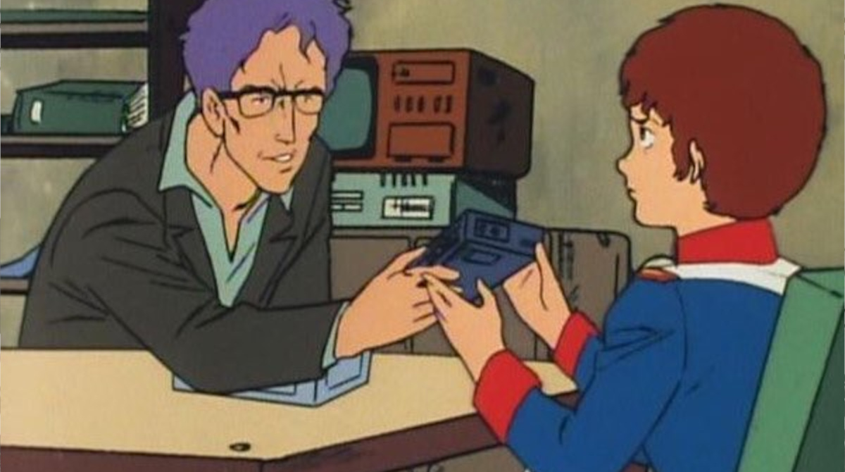 ガンダム見ててアムロが父親に会うシーンあるでしょ？