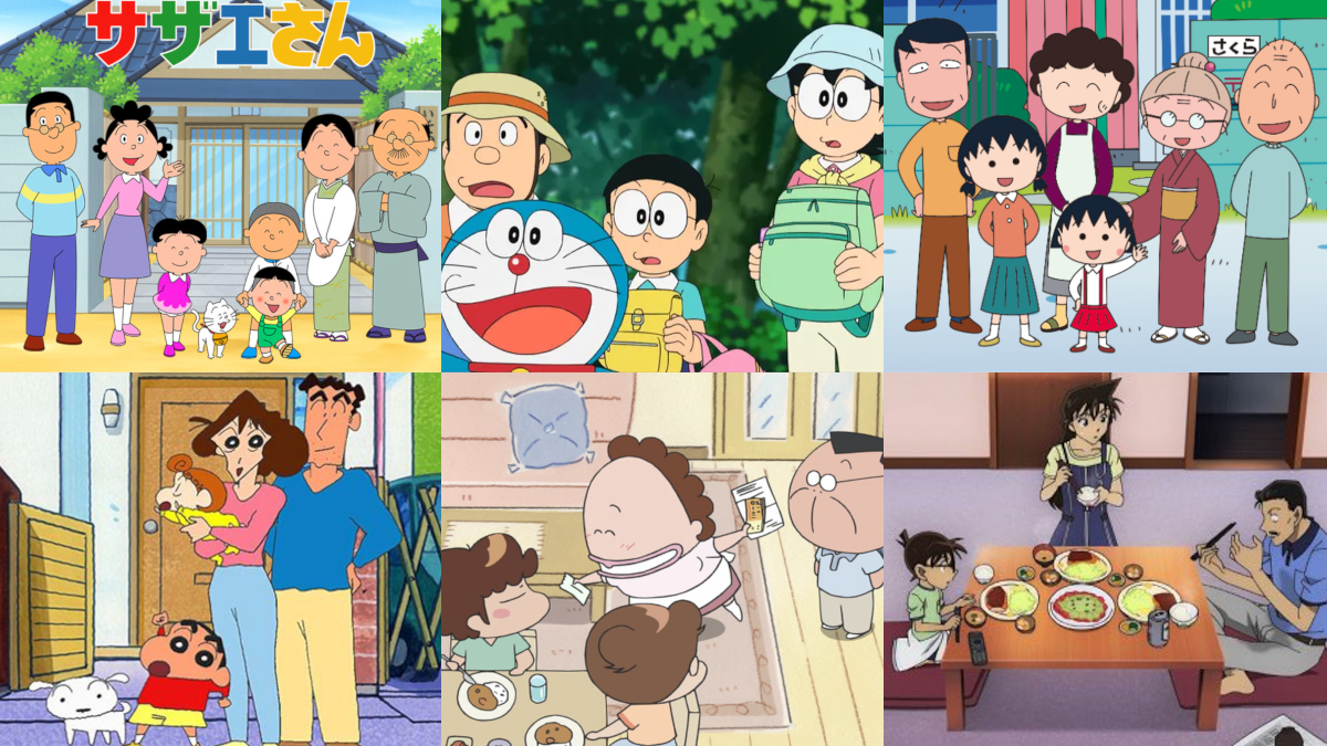 磯野家、野比家、さくら家、野原家、毛利家、立花家、ホームステイするならどこ？