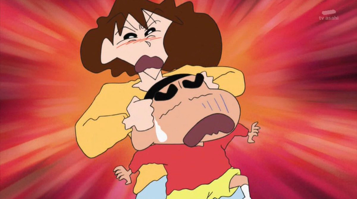 しんのすけ「もしもし児童相談所ですか？母ちゃんにたんこぶできるまで殴られました」