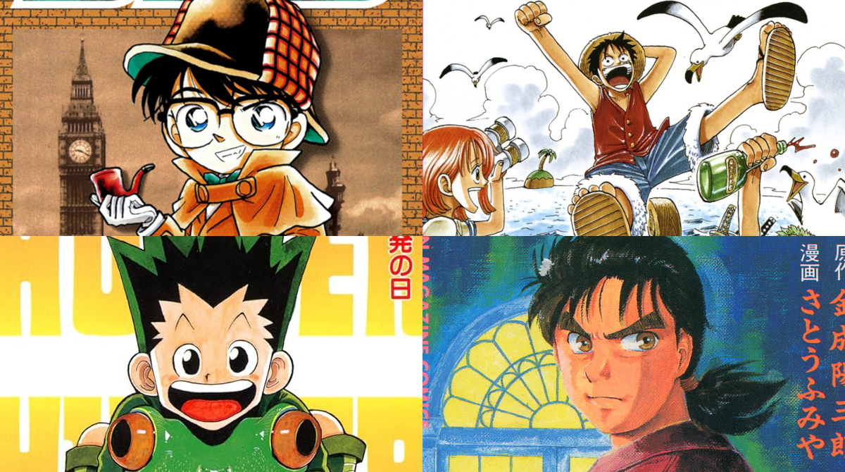 コナン、ワンピ、ハンターハンター、金田一←この中で一つだけ完結まで描かれるとしたら