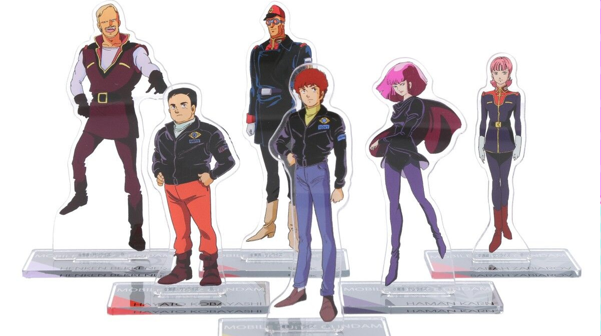 ガンダムのランダムアクリルスタンド、明らかにハズレが混じってる😭